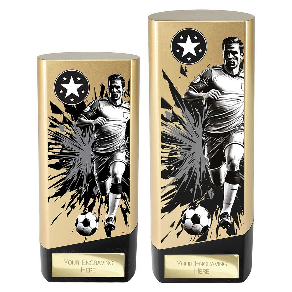 Prime Heavyweight Football Gold & Black