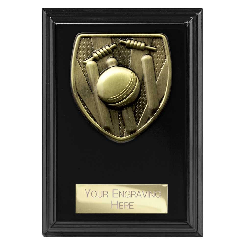 Cobra Plaque Cricket Award Epic Black