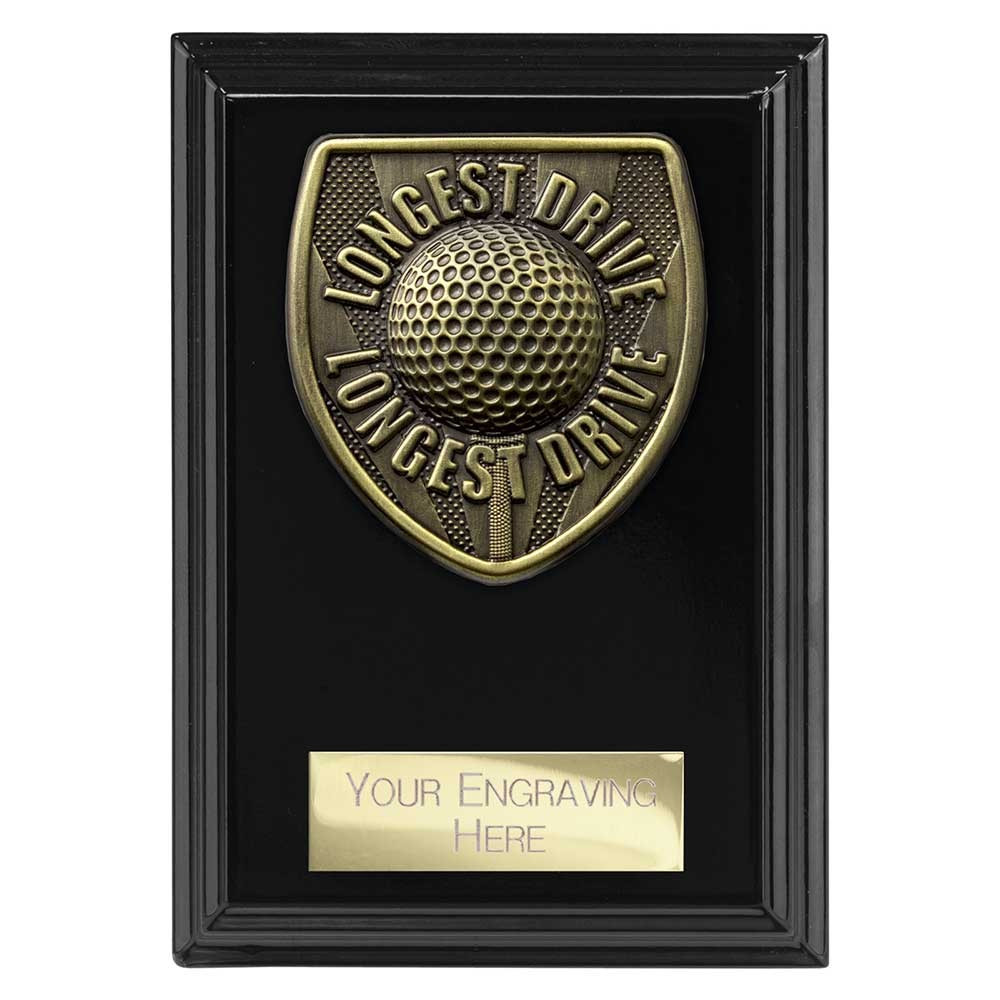 Cobra Plaque Golf Longest Drive Award Epic Black
