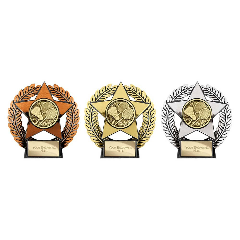 Emperor Star Badminton Plaque
