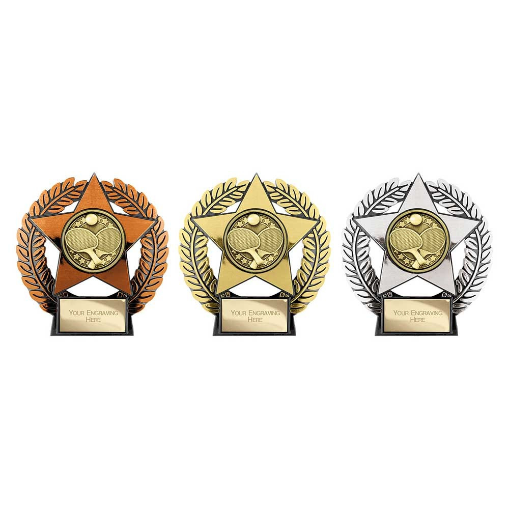 Emperor Star Table Tennis Plaque