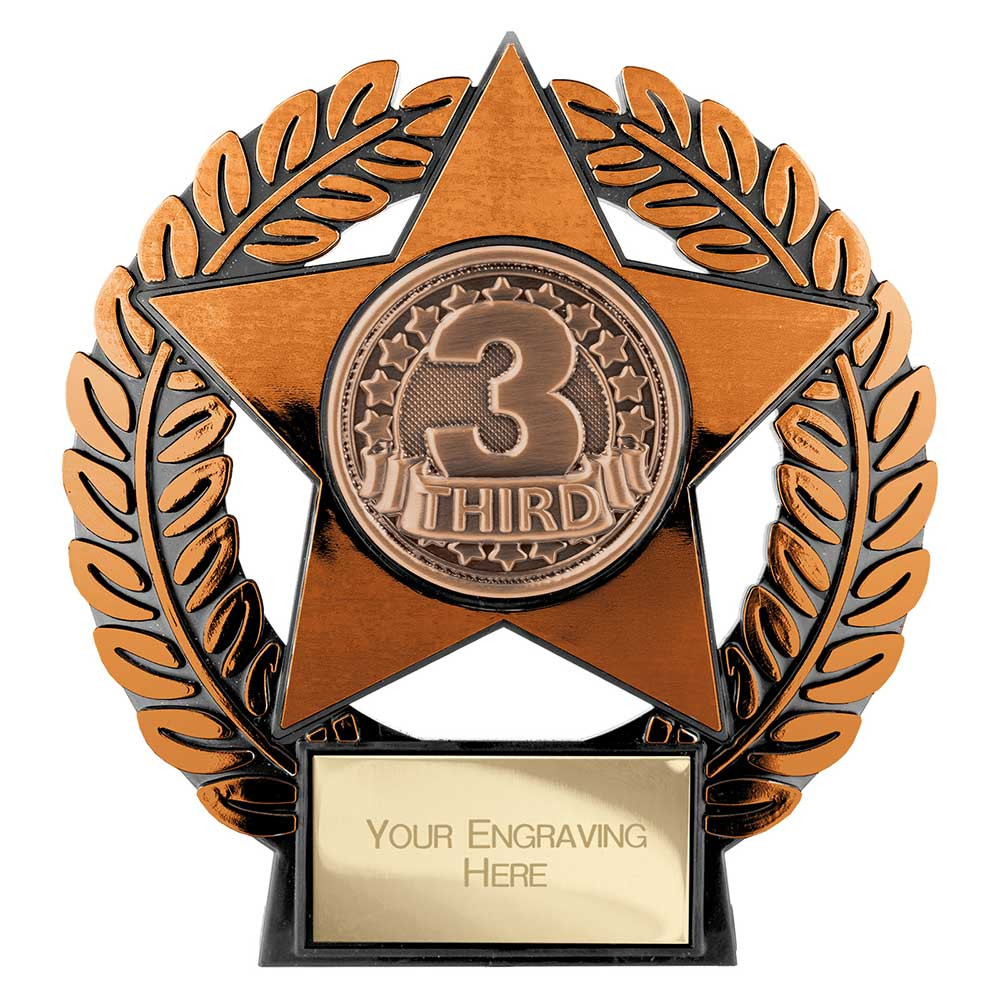 Emperor Star 1st ,2nd or 3rd Place Plaque