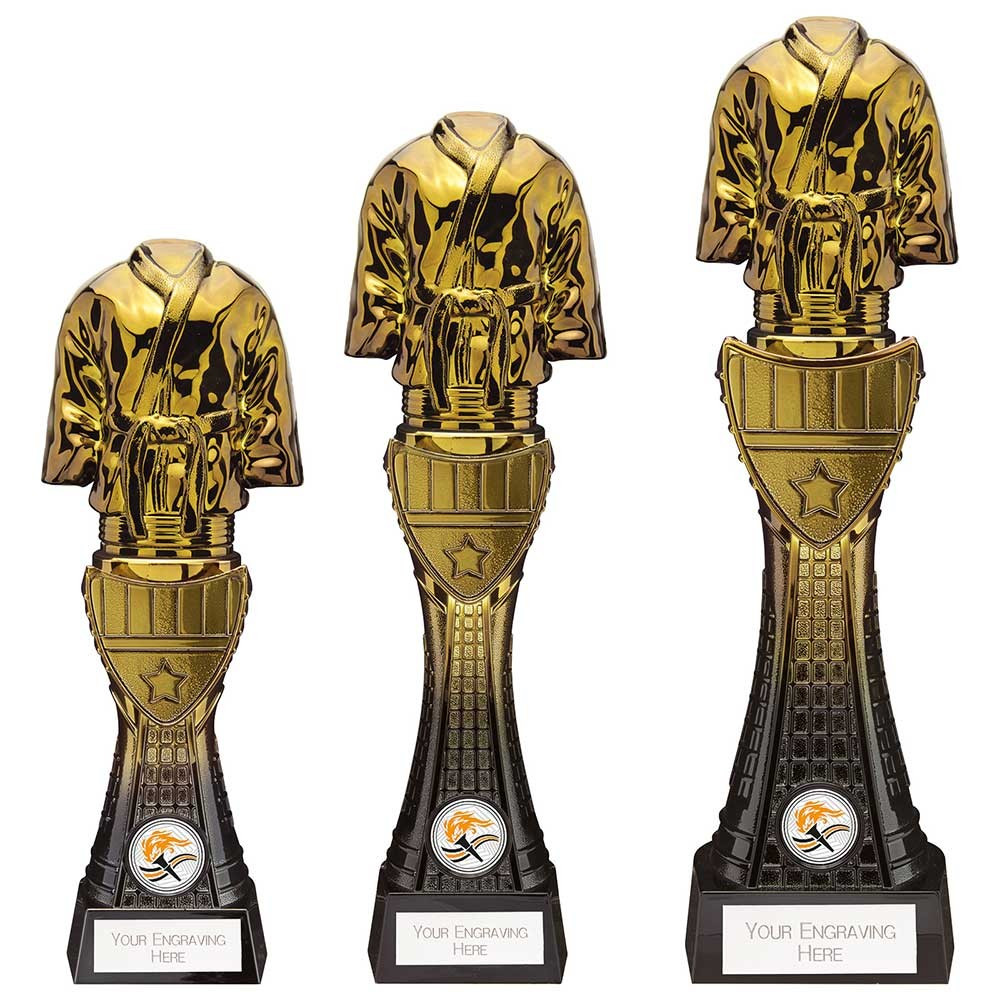 Fusion Viper Tower Martial Arts Black & Gold 