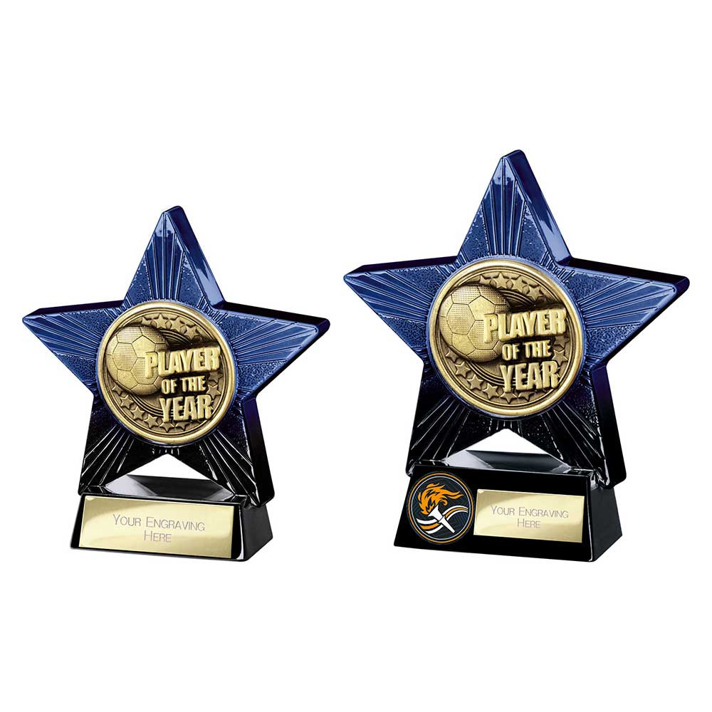 Superstar Player of Year Award Blue & Black