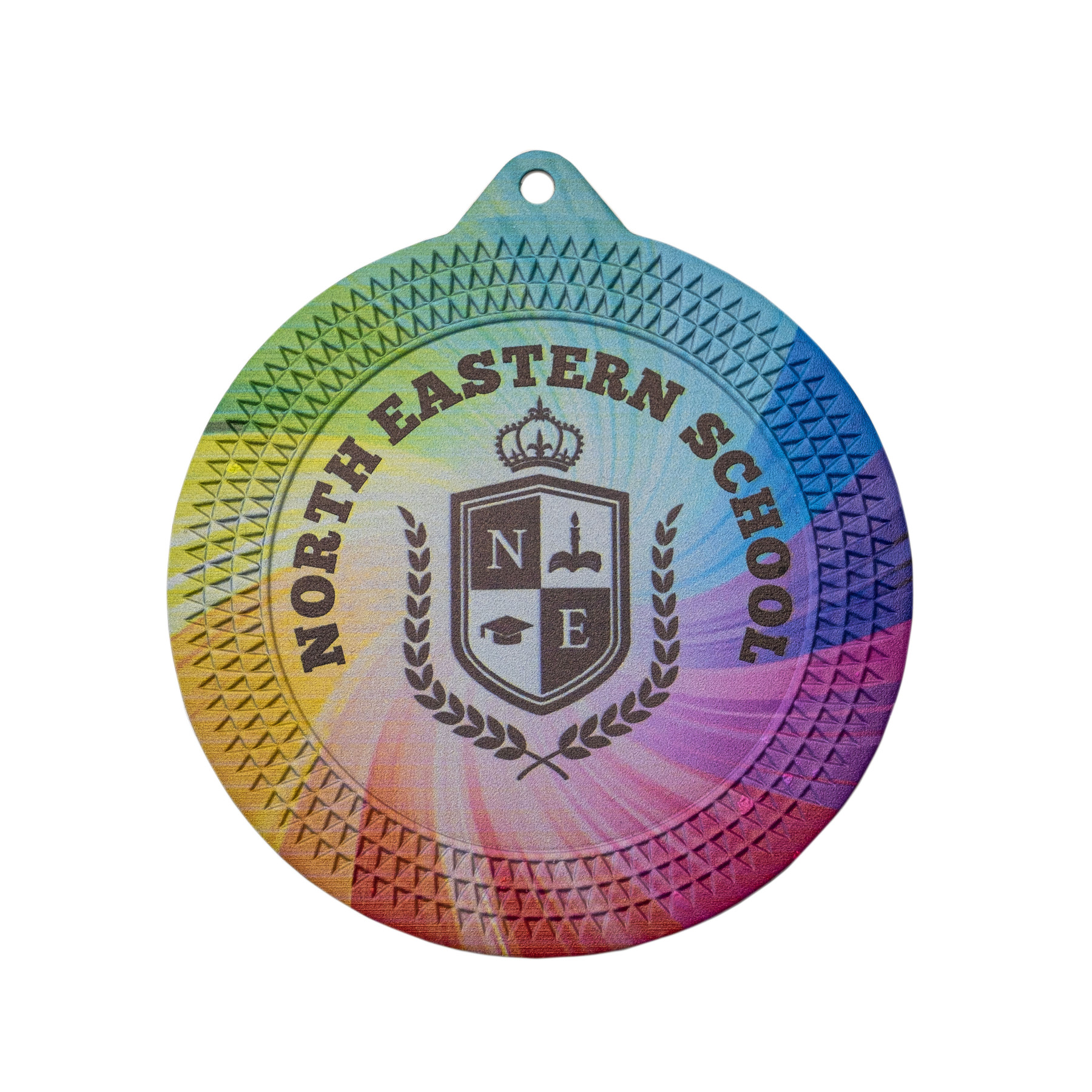 Colour Printed 70mm Bespoke Medal