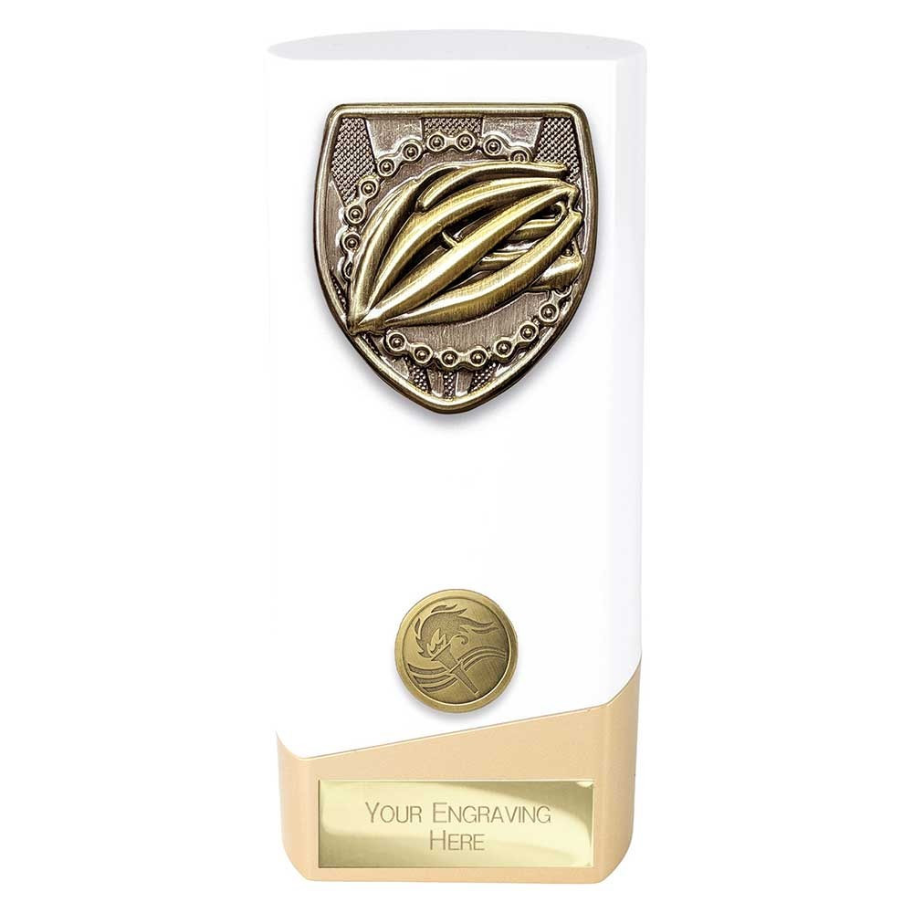 Prime Cobra Cycling Award White & Gold