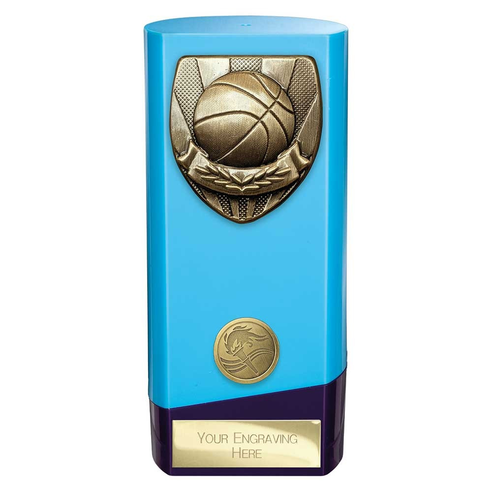 Prime Cobra Basketball Award Blue & Purple
