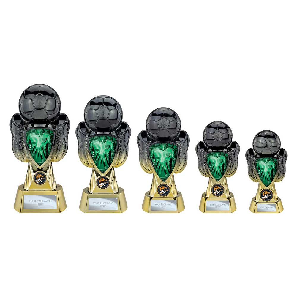 Tournament Heavyweight Green Shirt Carbon Black & Gold