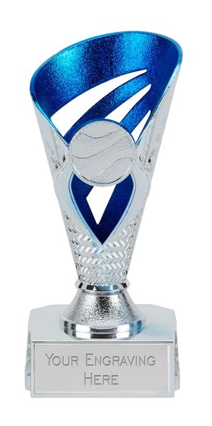 Voyager Cup Silver/Blue 