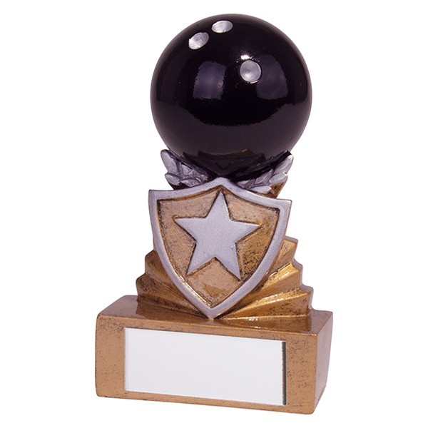 Shield Ten Pin Bowling Mini Award