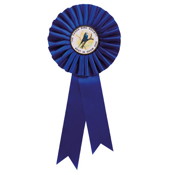 Blue Rosette