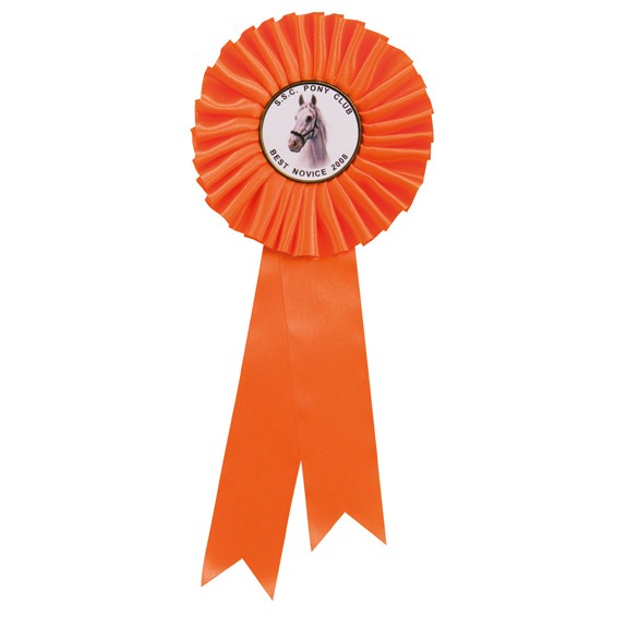 Orange Rosette