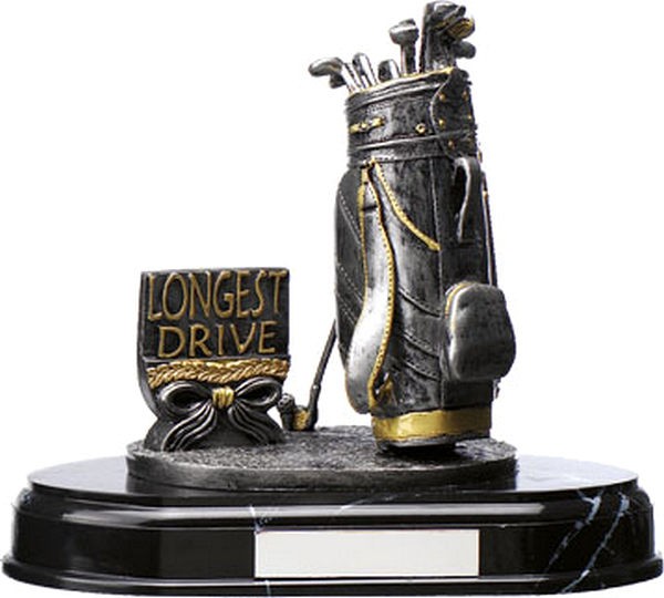 Silver Golf Trophy