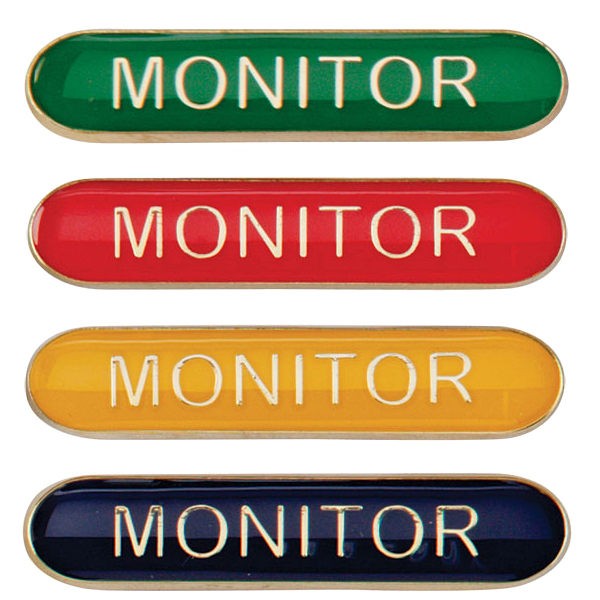 Scholar Bar Badge Monitor