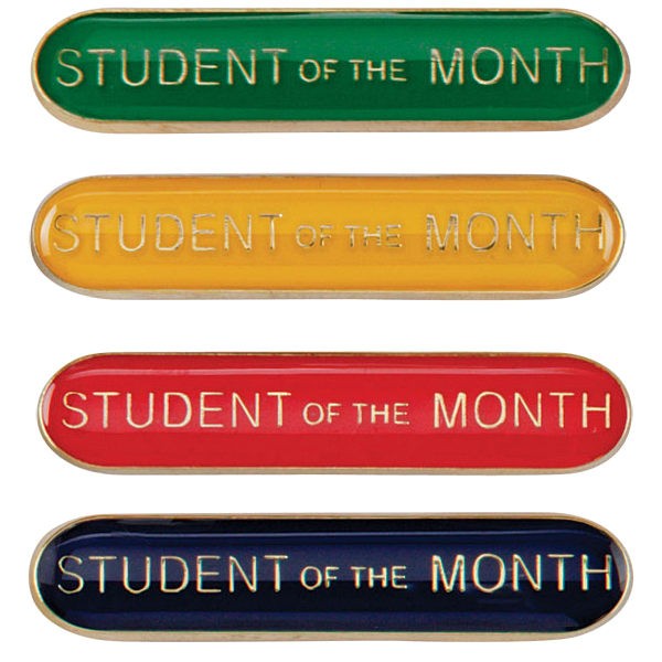 Scholar Bar Badge Student of Month