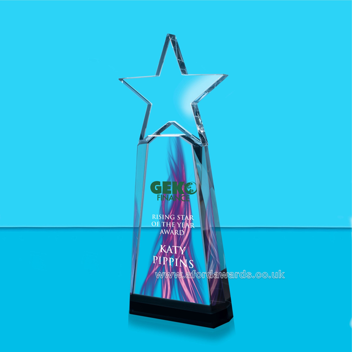 Houston Crystal Star Alchemy Flame Award