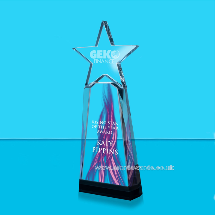 Houston Crystal Star Alchemy Flame Award