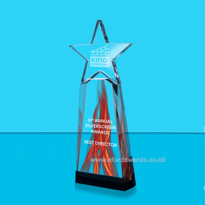 Houston Crystal Star Alchemy Flame Award