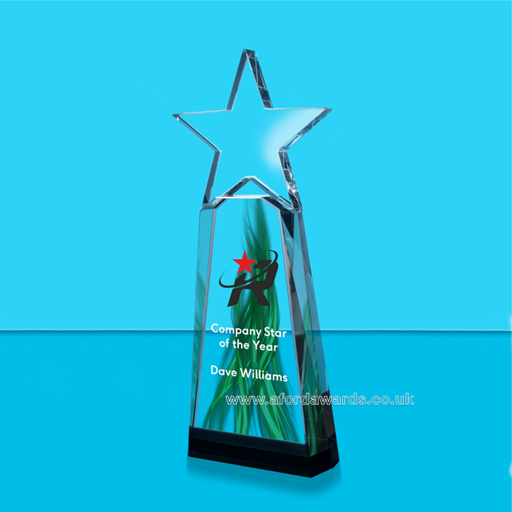 Houston Crystal Star Alchemy Flame Award