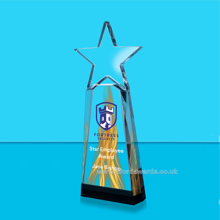 Houston Crystal Star Alchemy Flame Award