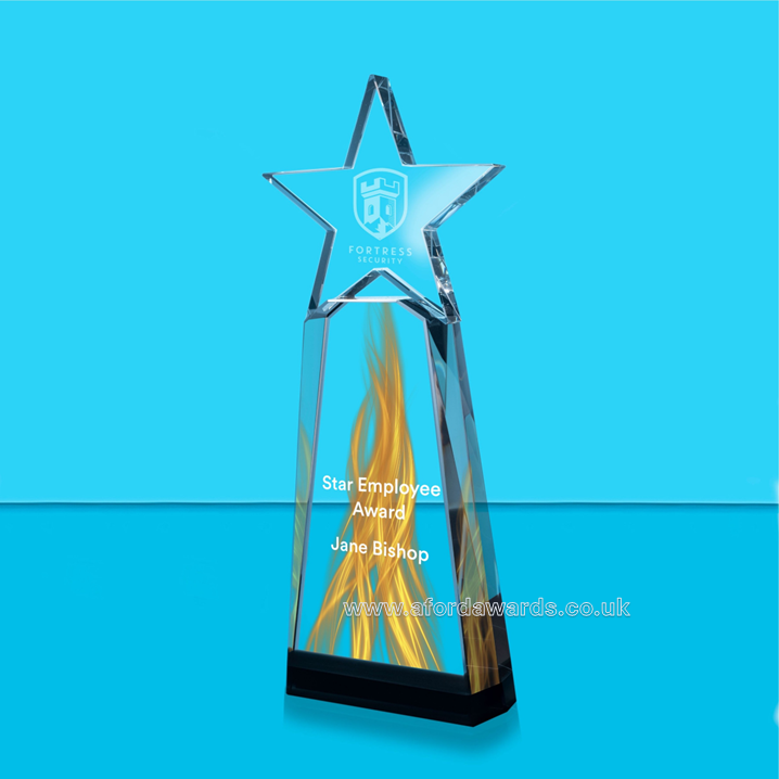 Houston Crystal Star Alchemy Flame Award
