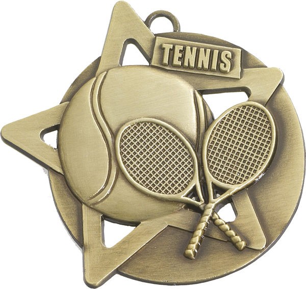 Tennis Star Medal