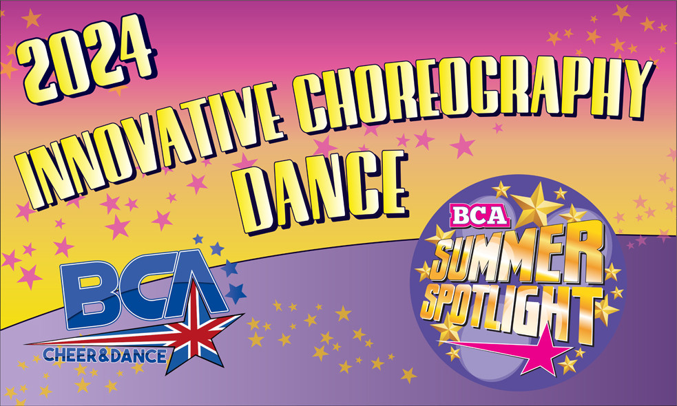 BCA - Summer Spotlight Innovative Choreography Dance Banner