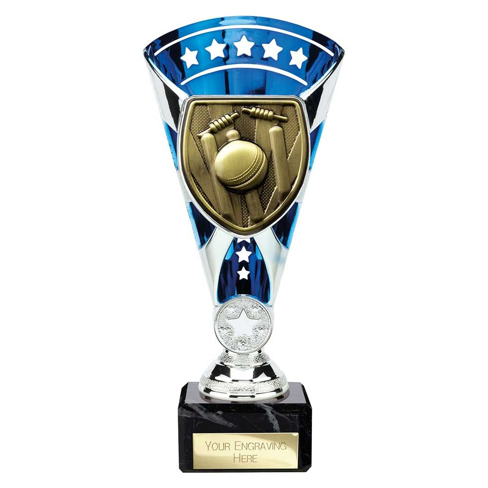 Cobra Star Cup Cricket Silver & Blue