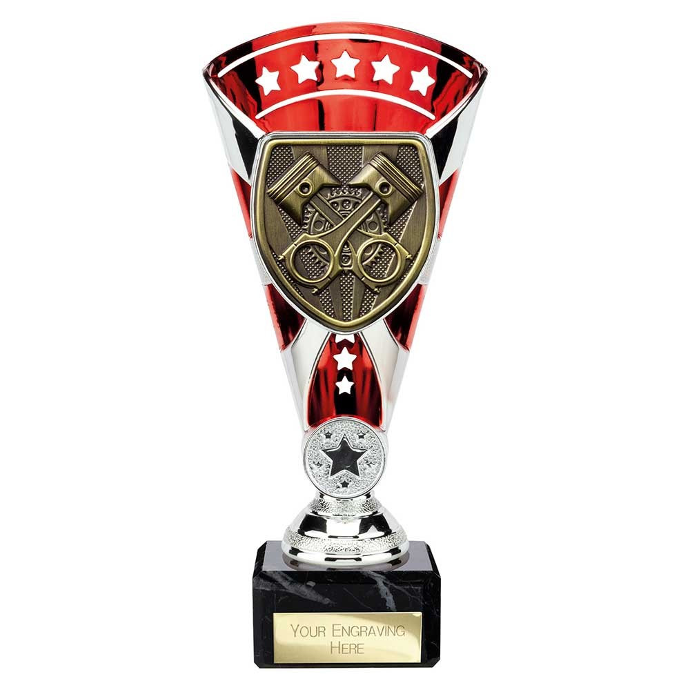 Cobra Star Cup Motorsport Piston Silver & Red