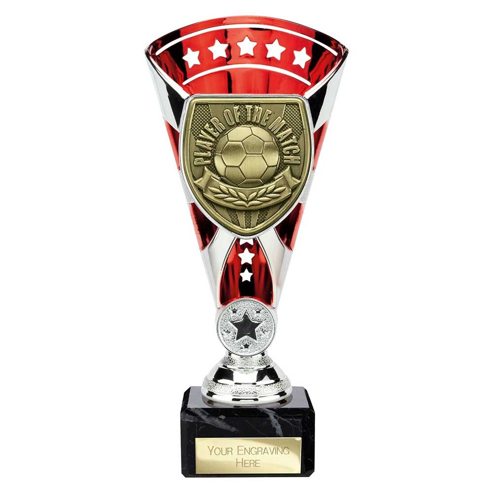 Cobra Star Cup Player of Match Silver & Red