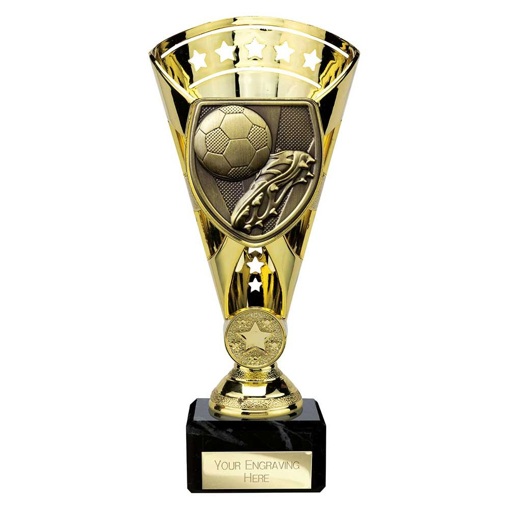 Cobra Star Cup Football Boot & Ball Gold