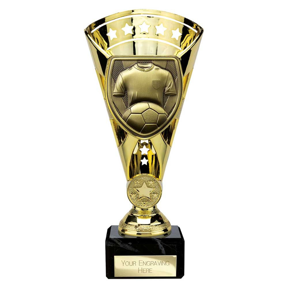 Cobra Star Cup Football Shirt & Ball Gold