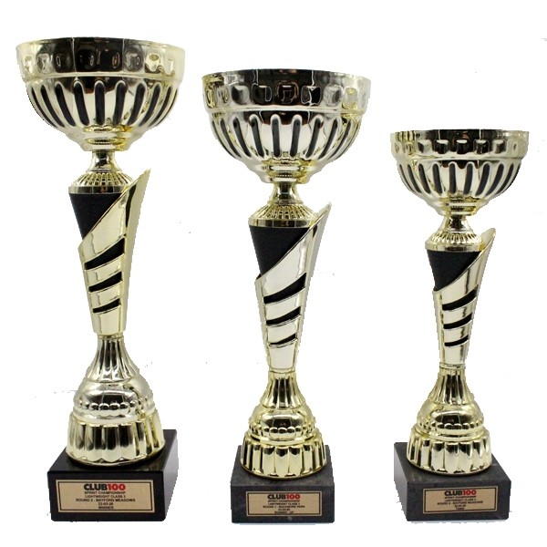 Vanquish Gold & Black Cup