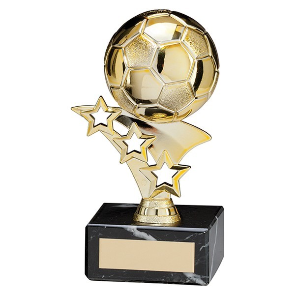 Starblitz Football Trophy Gold