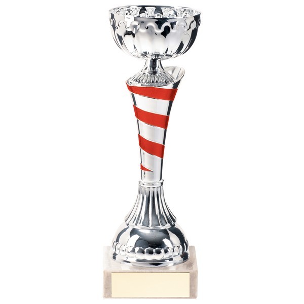 Eternity Cup Silver & Red 
