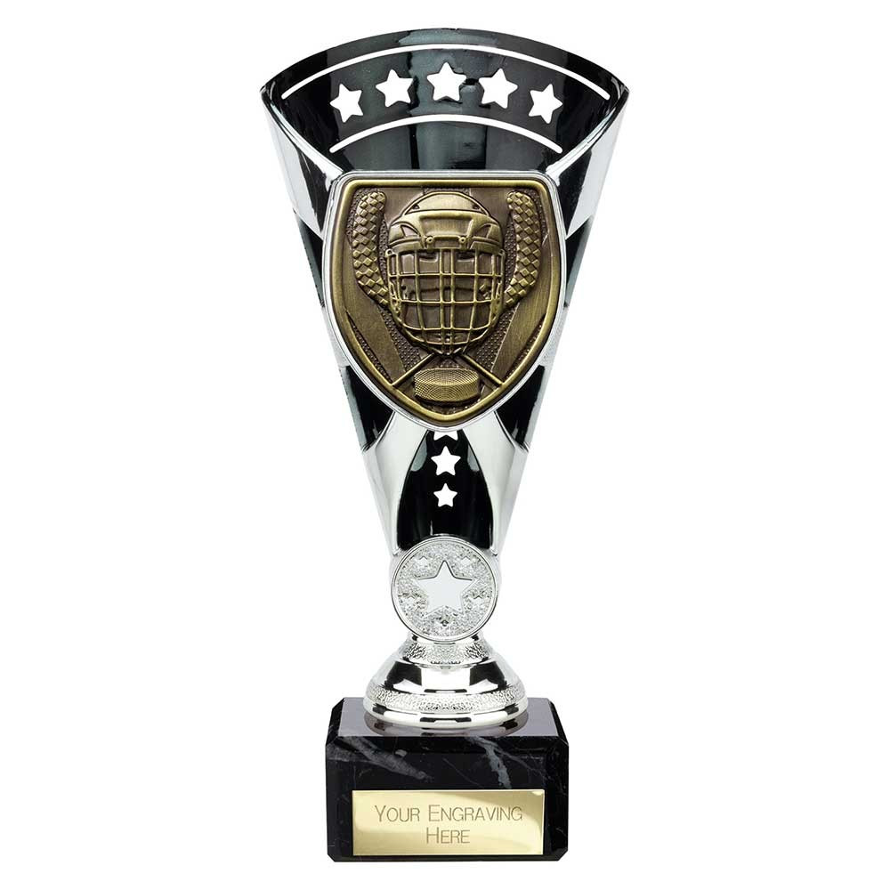 Cobra Star Cup Ice Hockey Silver & Black