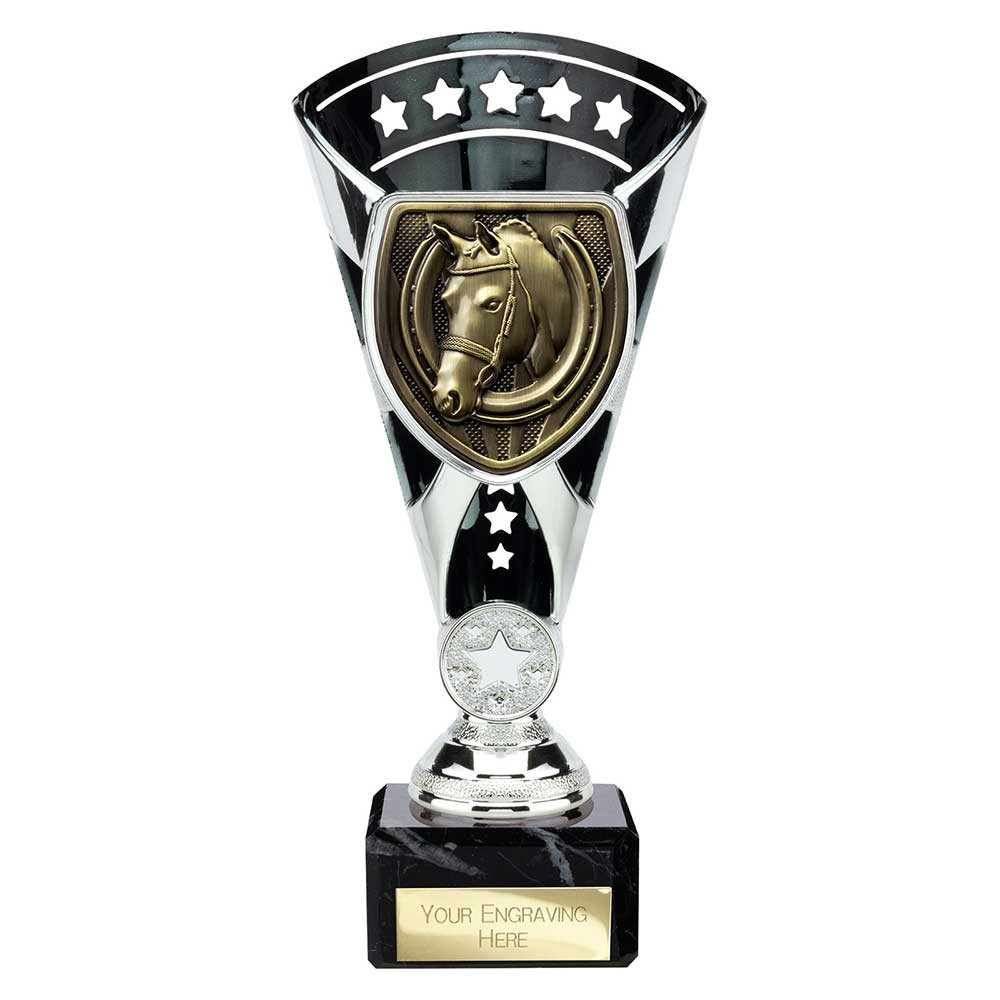 Cobra Star Cup Equestrian Silver & Black