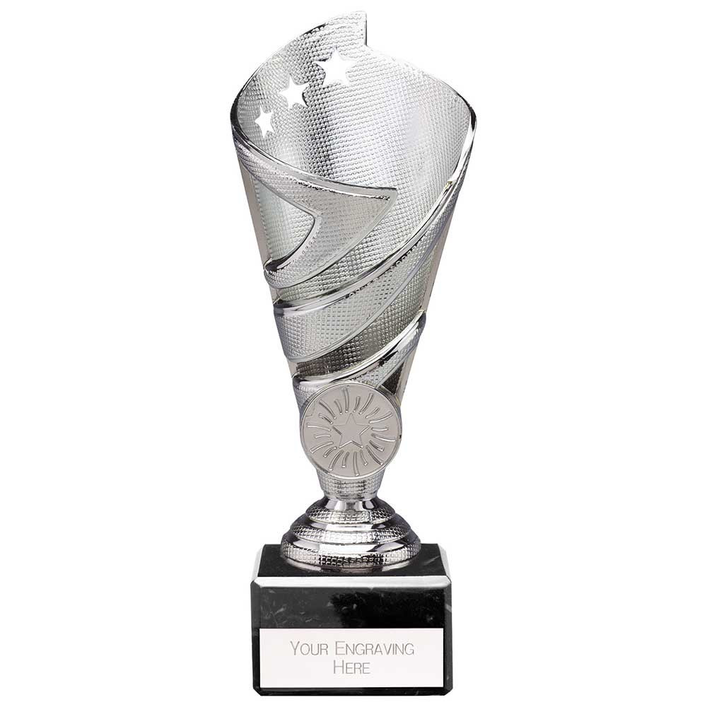 Hurricane Multisport Plastic Cup Silver 