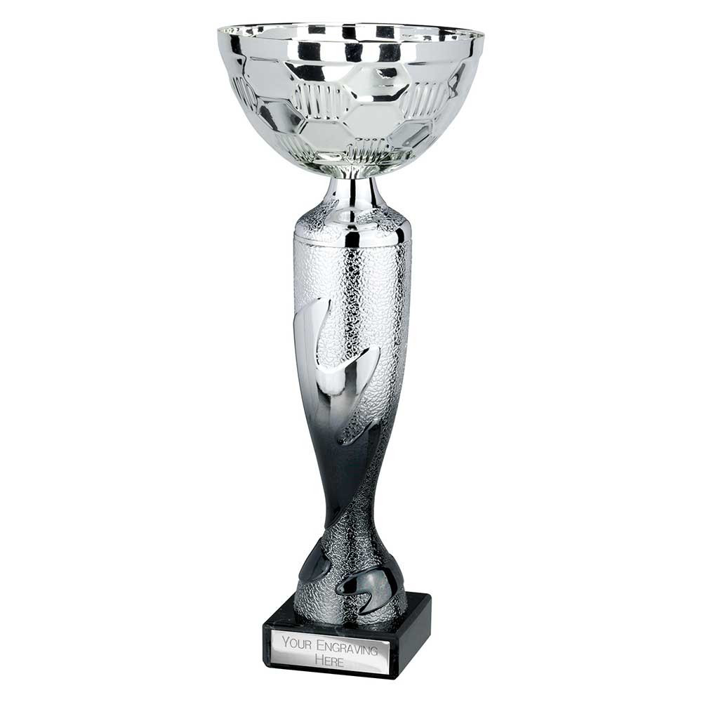 Eruption Silver Cup Platinum & Carbon Black