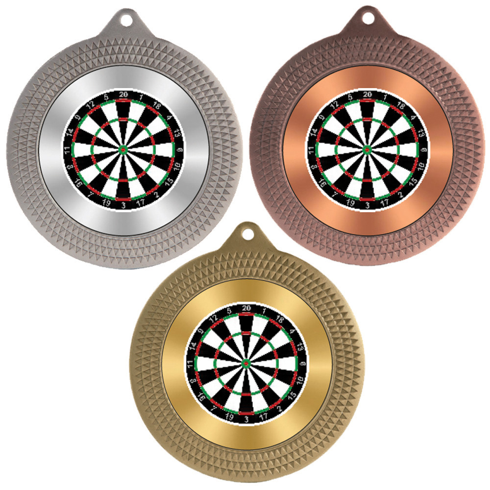 Darts 70mm Medal