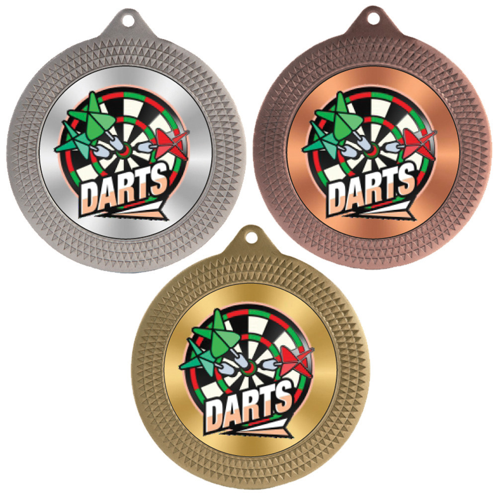 Darts 70mm Medal