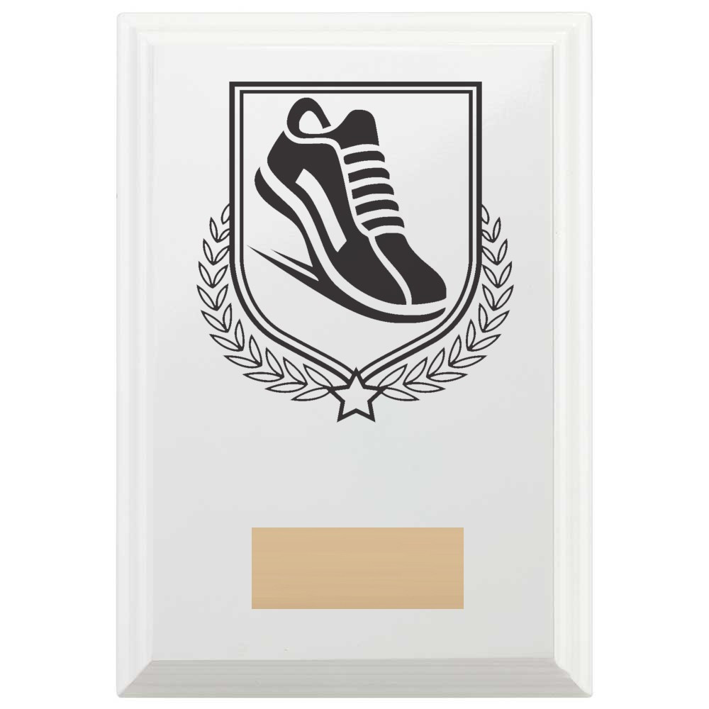 Athletics Reward Plaque In Arctic White