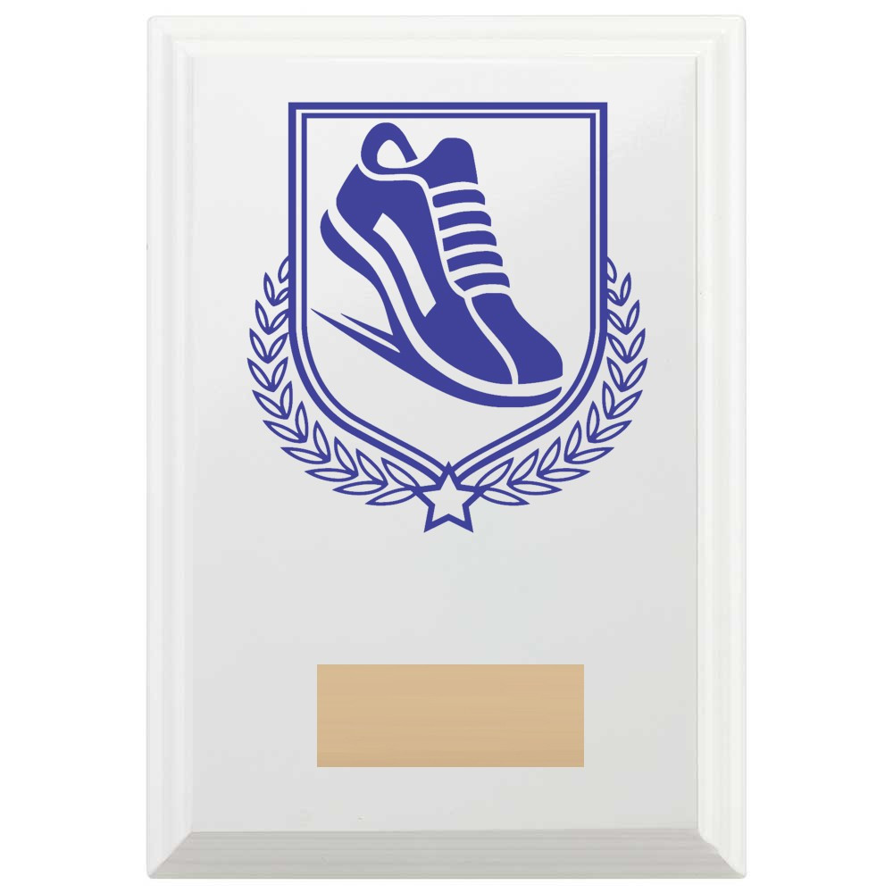 Athletics Reward Plaque In Arctic White