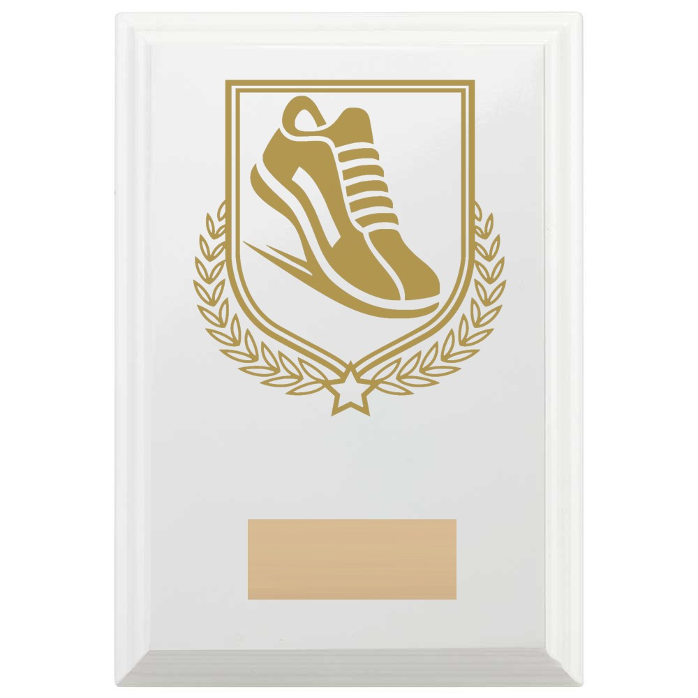 Athletics Reward Plaque In Arctic White