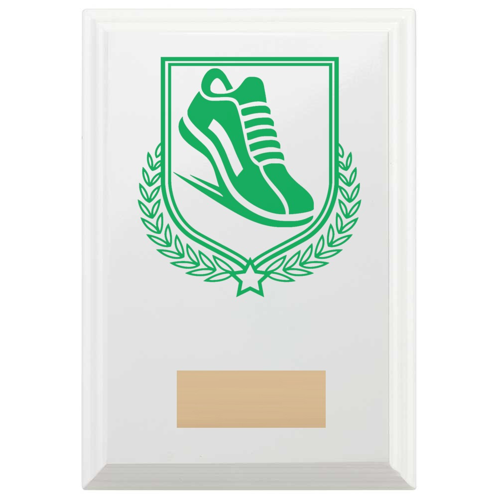 Athletics Reward Plaque In Arctic White