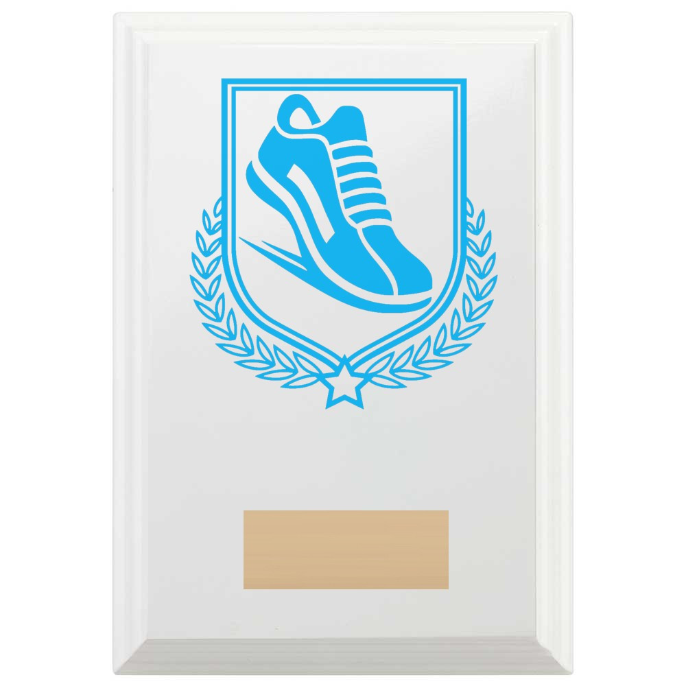 Athletics Reward Plaque In Arctic White