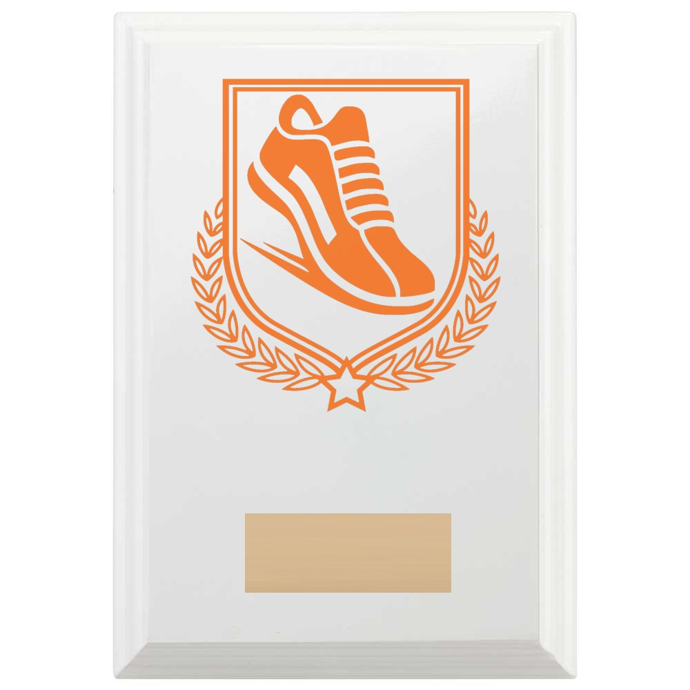 Athletics Reward Plaque In Arctic White
