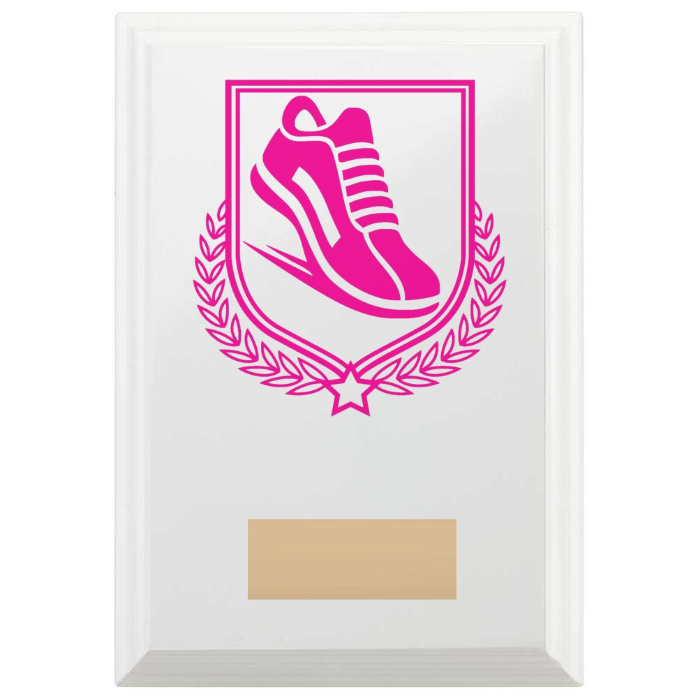 Athletics Reward Plaque In Arctic White