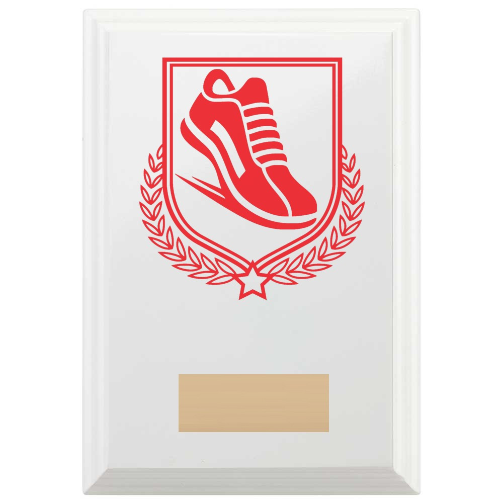Athletics Reward Plaque In Arctic White