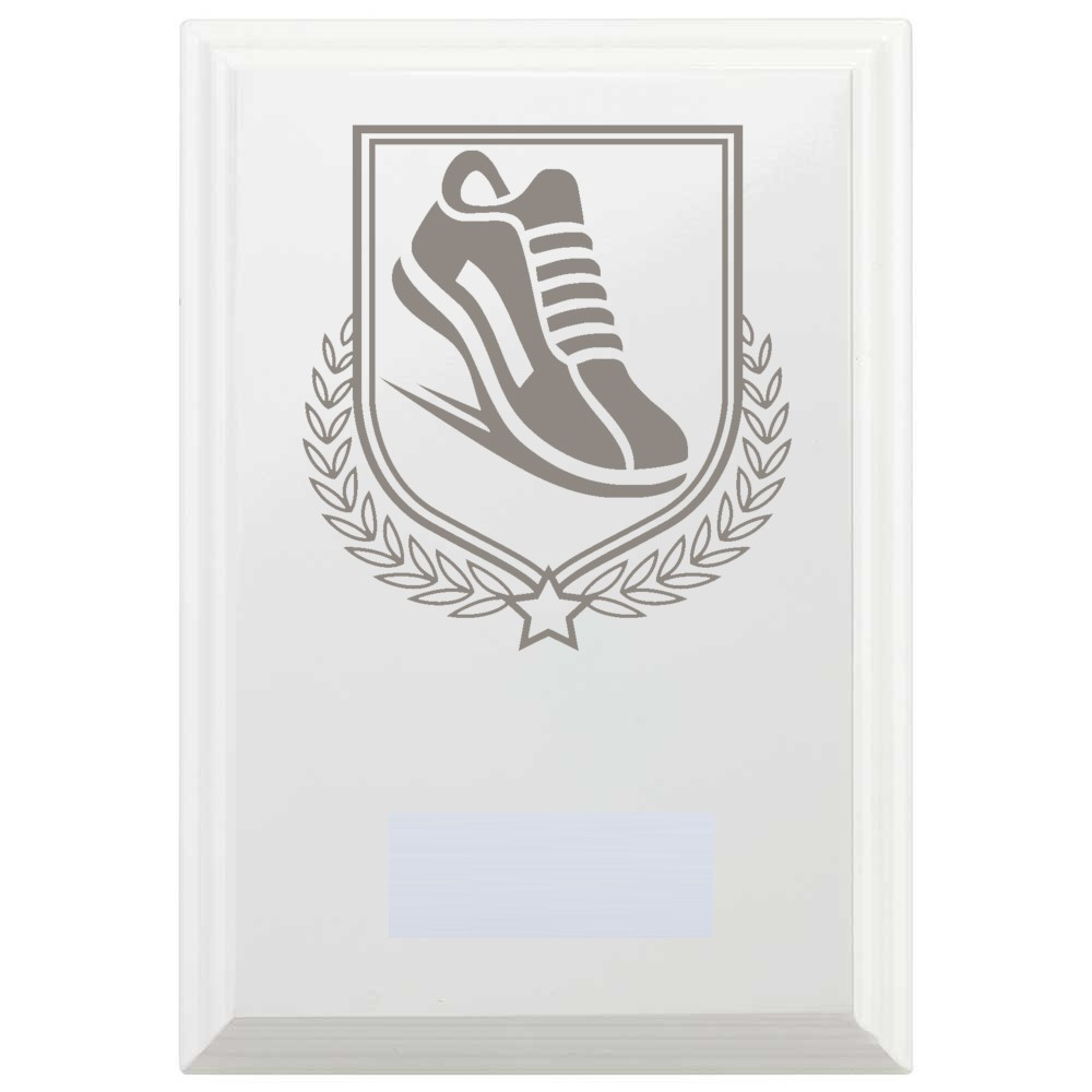 Athletics Reward Plaque In Arctic White
